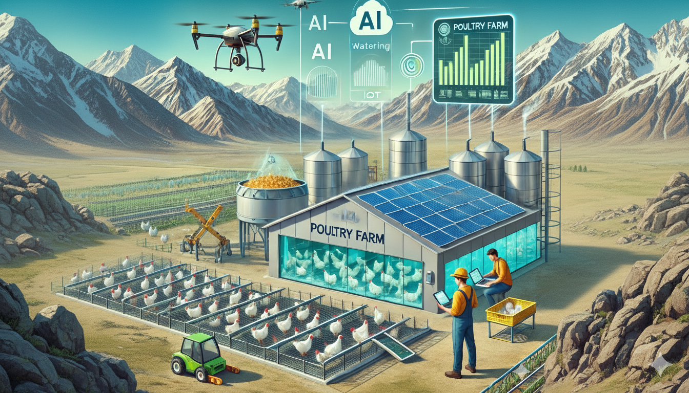 Smart Poultry Farming Using AI, IoT and edge computing in Ladakh